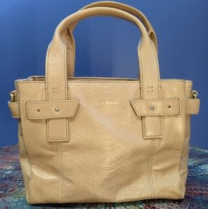 Cole Haan Snake Patterned Leather Tote